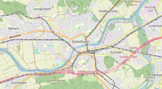 Eventlocations auf Karte