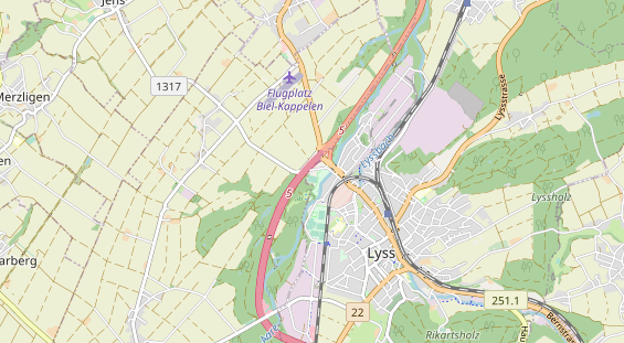 Eventlocations auf Karte