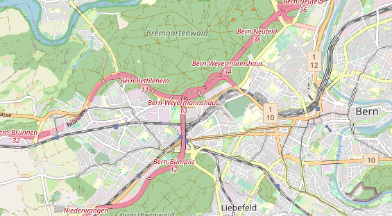 Eventlocations auf Karte