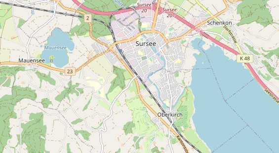 Eventlocations auf Karte