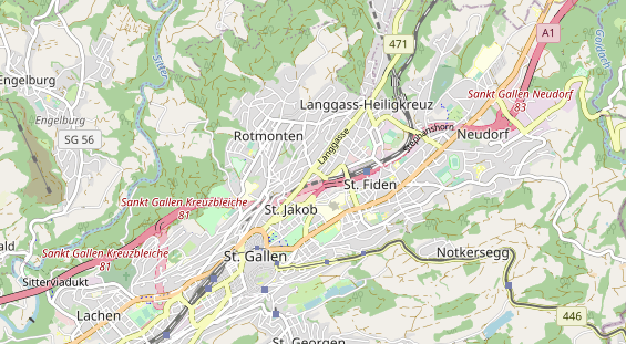 Eventlocations auf Karte