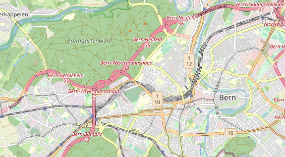 Eventlocations auf Karte