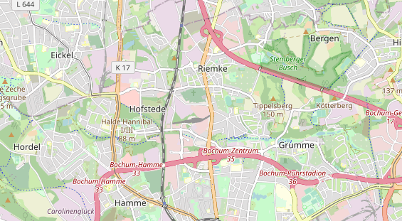 Eventlocations auf Karte