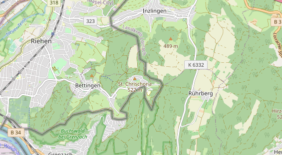 Eventlocations auf Karte