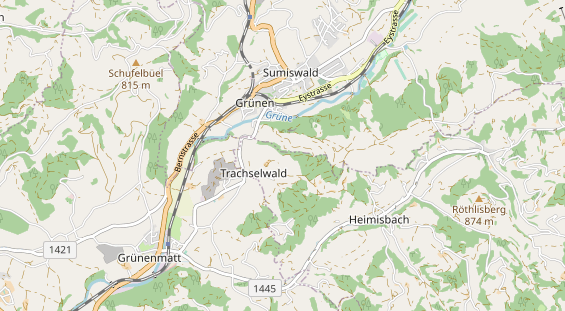 Eventlocations auf Karte