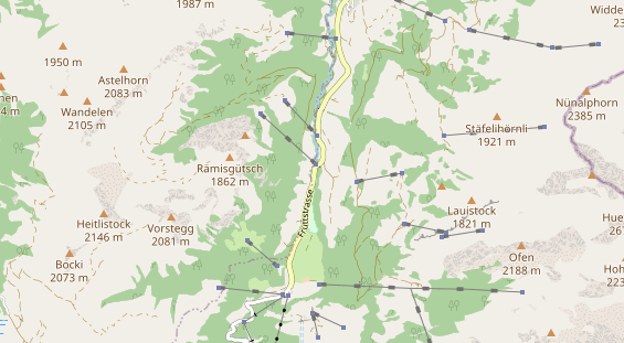 Eventlocations auf Karte