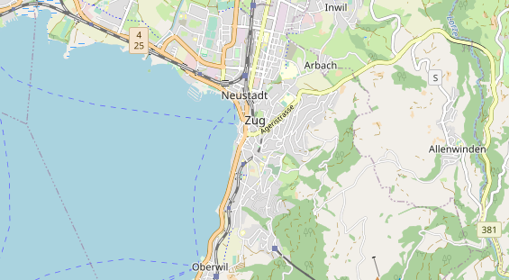 Eventlocations auf Karte