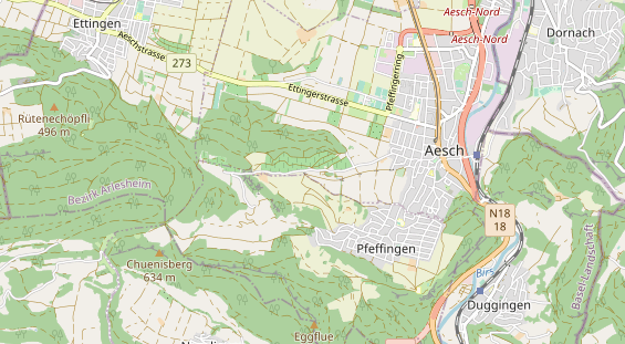 Eventlocations auf Karte