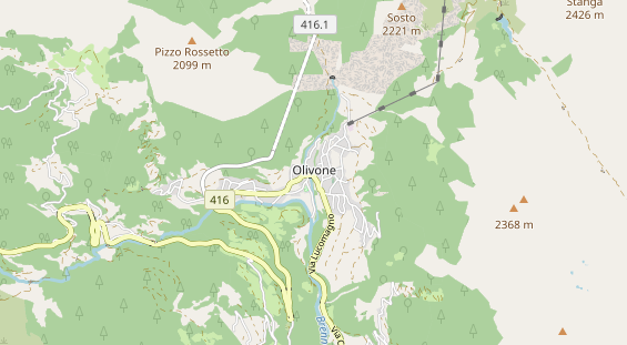 Eventlocations auf Karte