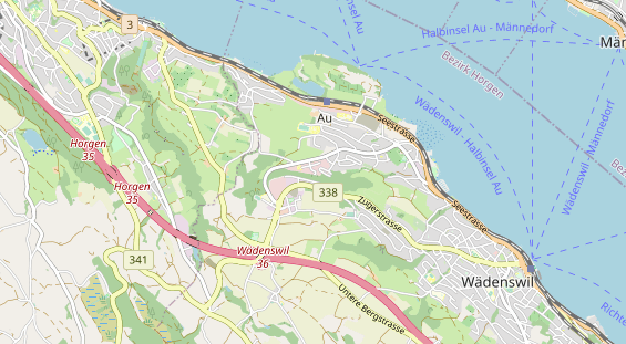 Eventlocations auf Karte