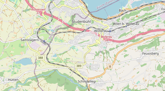Eventlocations auf Karte