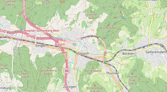 Eventlocations auf Karte