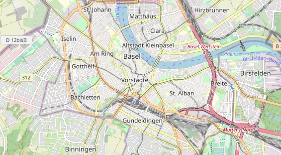 Eventlocations auf Karte