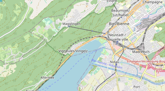 Eventlocations auf Karte