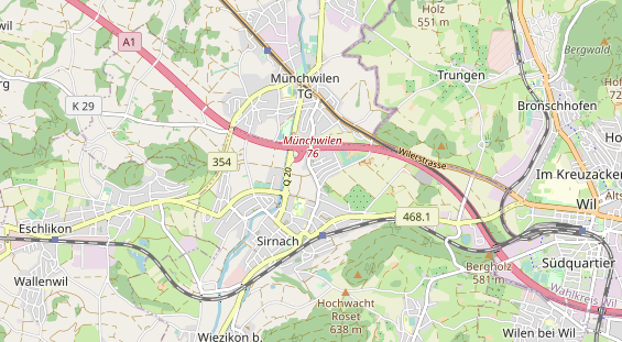 Eventlocations auf Karte