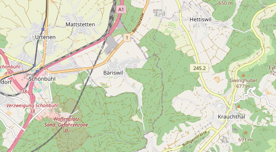 Eventlocations auf Karte