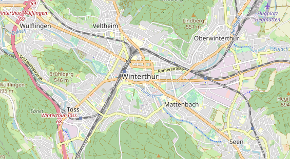 Eventlocations auf Karte