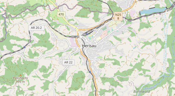 Eventlocations auf Karte