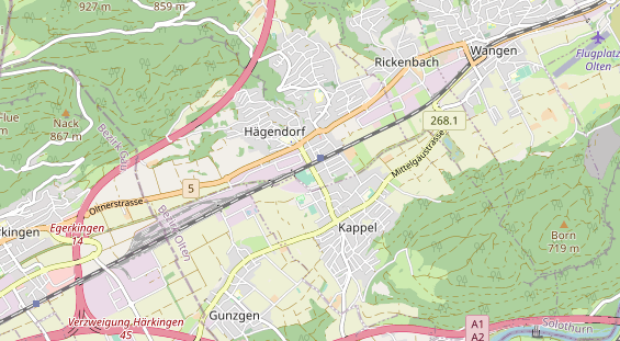 Eventlocations auf Karte