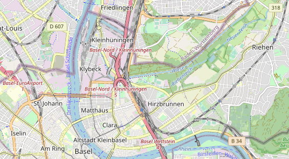 Eventlocations auf Karte