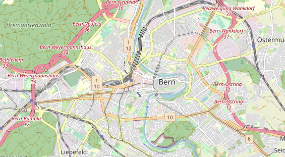 Eventlocations auf Karte