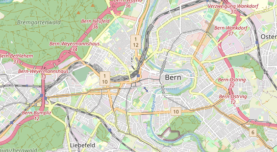 Eventlocations auf Karte