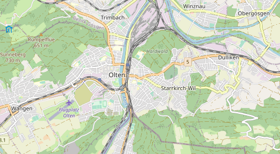 Eventlocations auf Karte