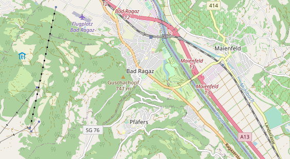 Eventlocations auf Karte