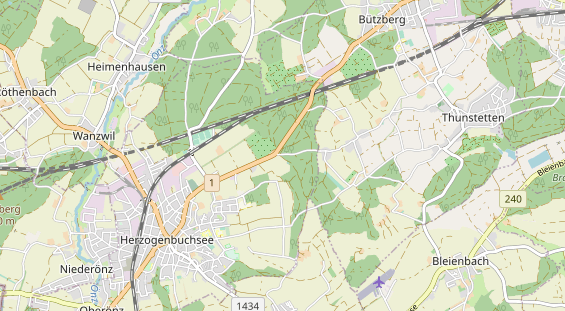 Eventlocations auf Karte