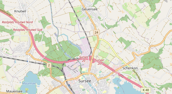 Eventlocations auf Karte
