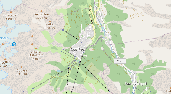 Eventlocations auf Karte