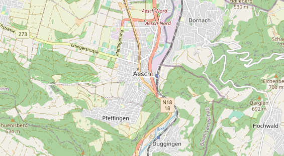 Eventlocations auf Karte