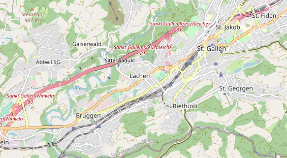 Eventlocations auf Karte