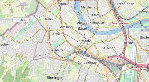 Eventlocations auf Karte