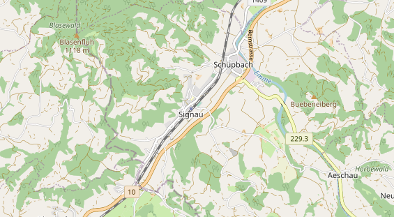 Eventlocations auf Karte