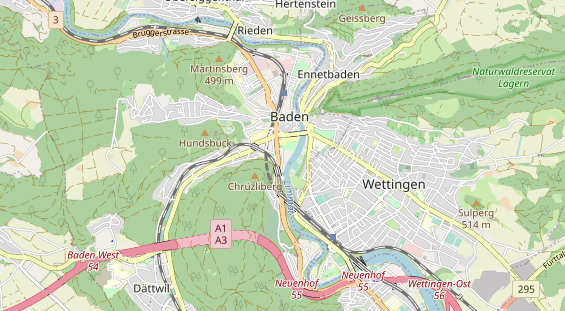 Eventlocations auf Karte