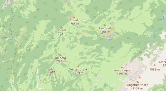 Eventlocations auf Karte