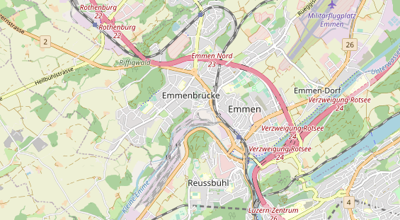 Eventlocations auf Karte