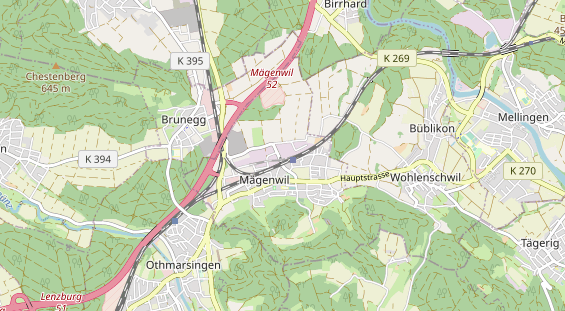 Eventlocations auf Karte