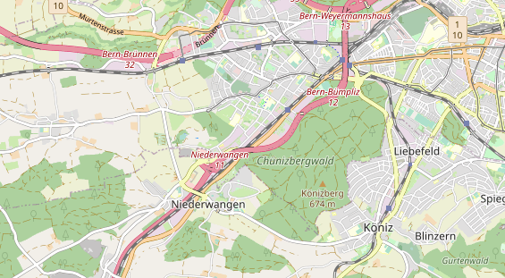 Eventlocations auf Karte