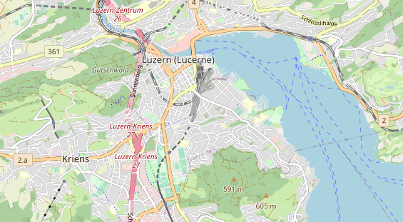 Eventlocations auf Karte