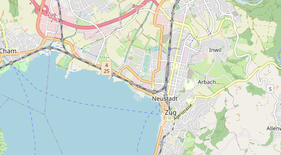 Eventlocations auf Karte