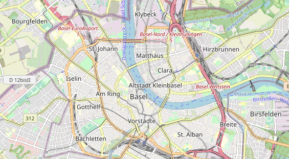 Eventlocations auf Karte