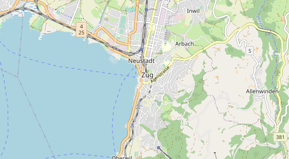 Eventlocations auf Karte