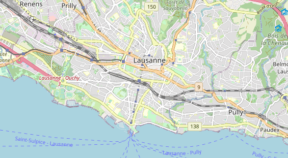 Eventlocations auf Karte