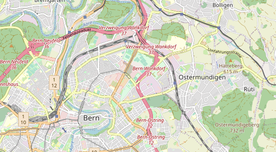 Eventlocations auf Karte