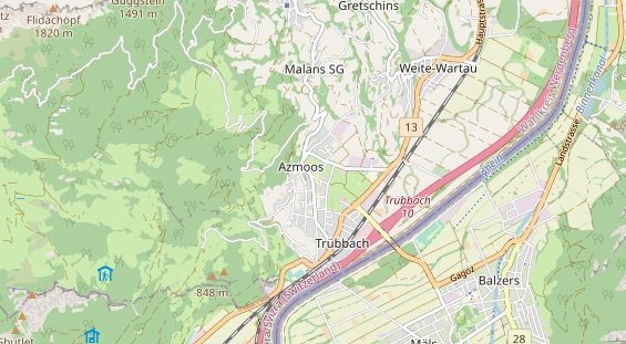 Eventlocations auf Karte