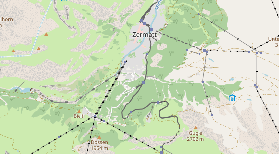 Eventlocations auf Karte