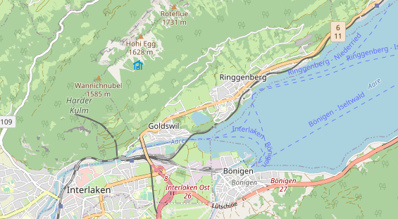 Eventlocations auf Karte