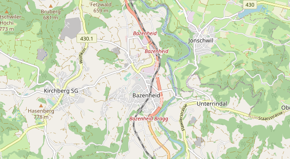 Eventlocations auf Karte